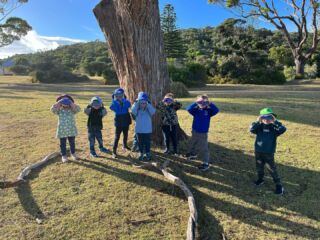 Bush’n’Beach kinder is back for 2023! The children are beginning another journey of learning and connection with country at Point Nepean #bushkinder #nature #earlychildhoodeducation #kindergarten